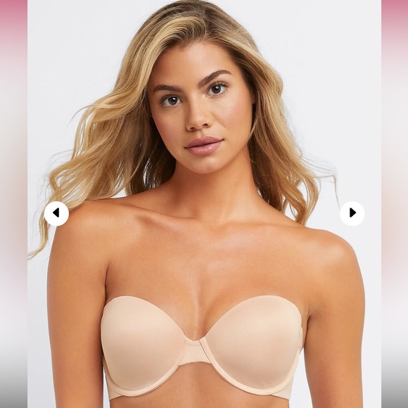 Madienform Side Smoothing Strapless Underwire Bra 36DD - Picture 4 of 13